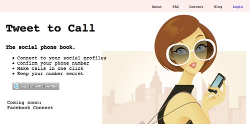 TweetToCall.com Website Refresh